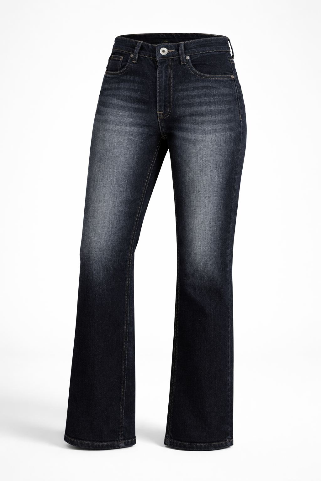 Midnight Blue Straight-Fit Denim