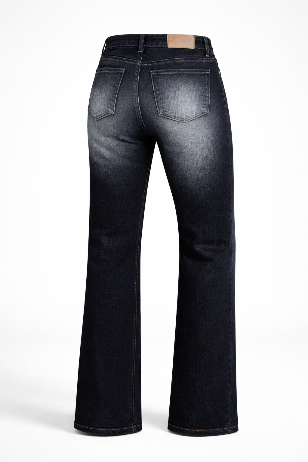 Midnight Blue Straight-Fit Denim